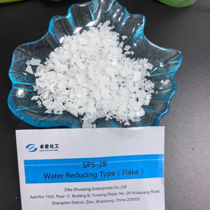 SPS-28 PCE Flake China Direct Factory Concrete Admixture RMC Industry Polycarboxylate Superplasticizer