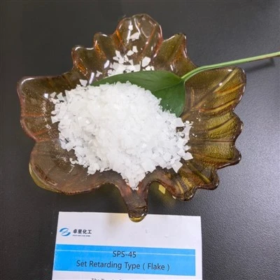SPS-45 Set Retarding (long Slump Retention) Type Polycarboxylate Superplasticizer PCE Flake